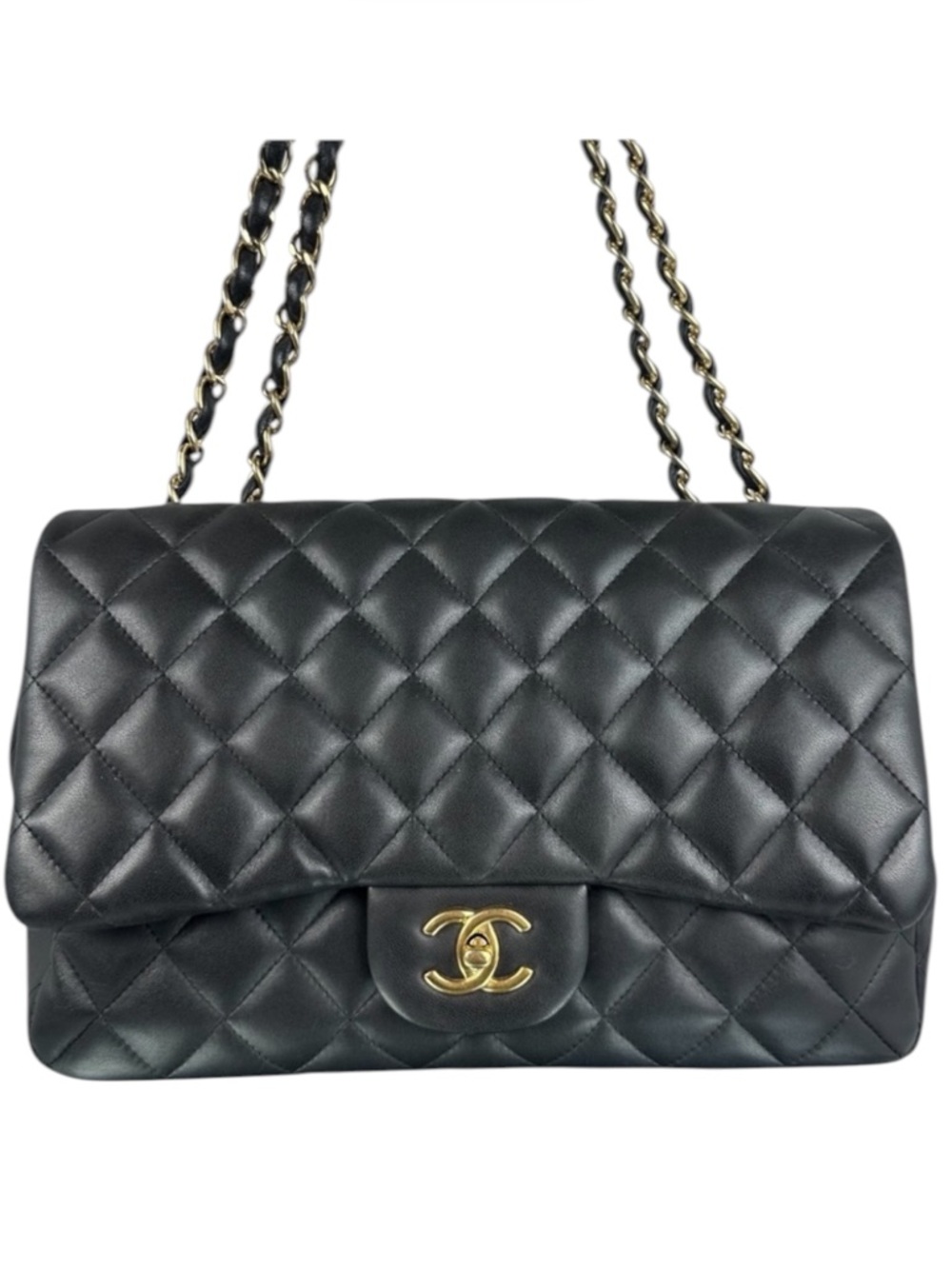 CHANEL Classic Single Flap Jumbo GHW